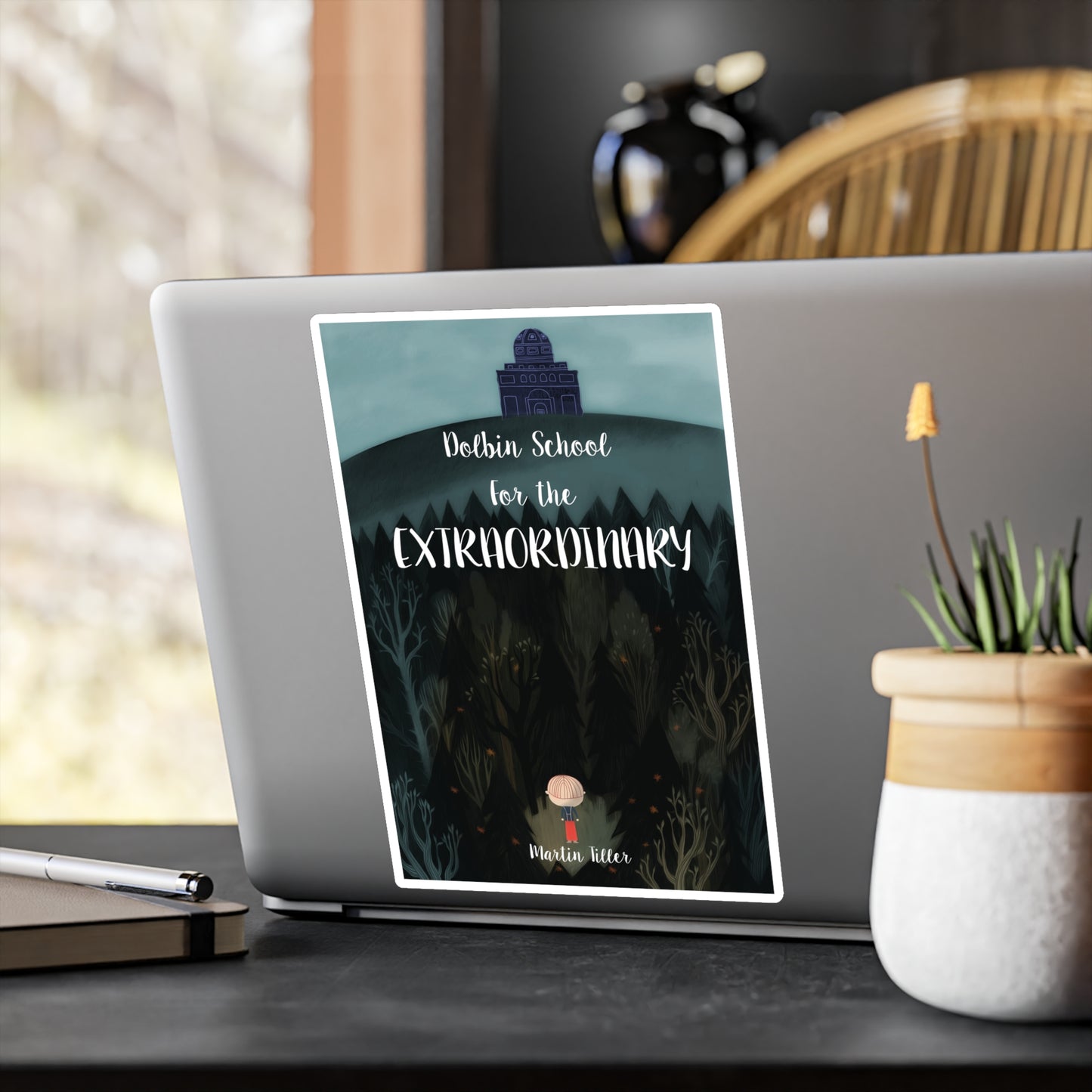 Kiss-Cut Vinyl Decals Dolbin School for The Extraordinary