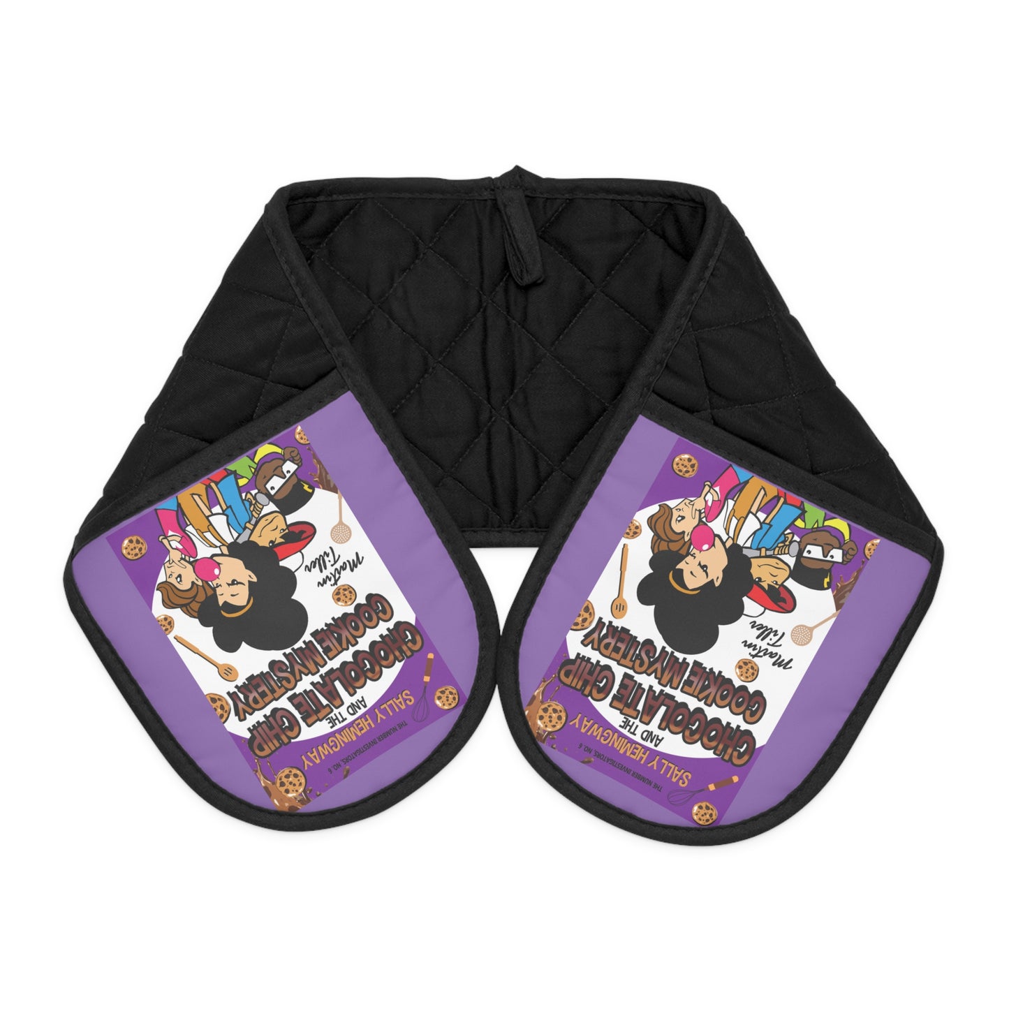 Oven Mitts Book Cover - Sally Hemingway and the Chocolate Cookie Mystery