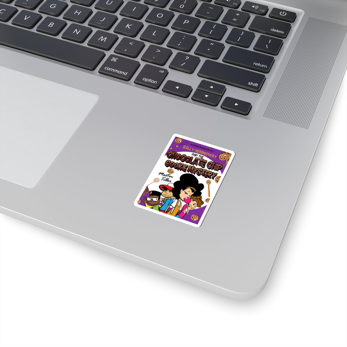 Kiss-Cut Stickers featuring Sally Hemingway Cookie Mystery - Fun Decorative Stickers for Kids, Book Lovers, Gift Ideas, Party Favors