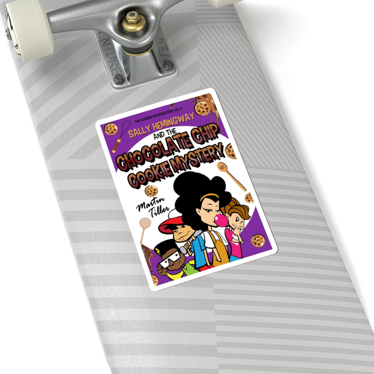 Mystery Cookie Kiss-Cut Stickers | Fun Decor for Kids, Book Lovers, Gifts for Readers, Collectible Stickers, Birthday Party Favors